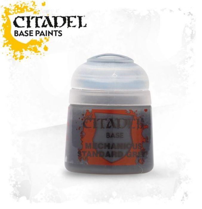 Greenhills Citadel Base Paint Mechanicus Standard Grey 12ml Pot 21-24 - GWP54