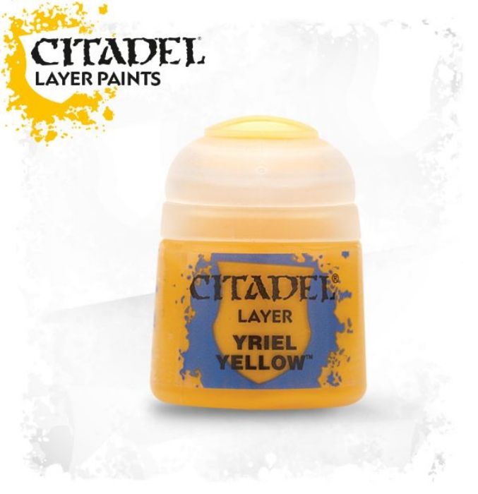 Greenhills Citadel Layer Paint Yriel Yellow 12ml Pot 22-01 - GWP62
