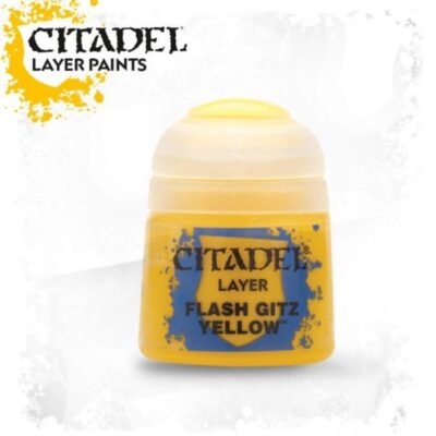 Greenhills Citadel Layer Paint Flash Gitz Yellow 12ml Pot 22-02 - GWP63