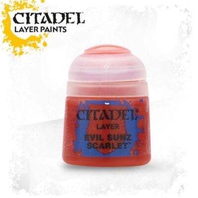 Greenhills Citadel Layer Paint Evil Sunz Scarlet 12ml Pot 22-05 - GWP64