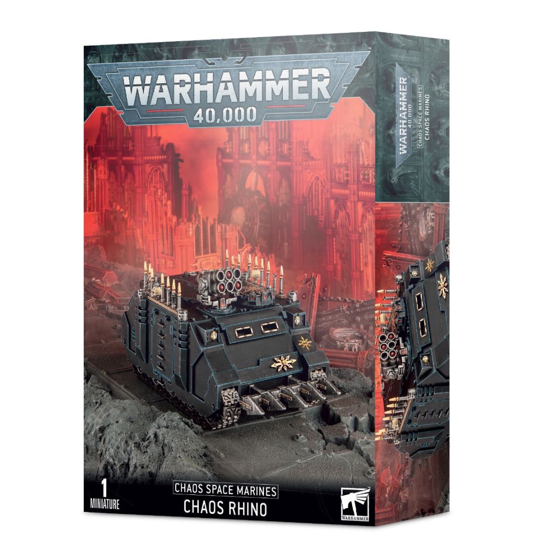 Greenhills Warhammer 40K Chaos Space Marines Rhino 43-11 - GW62