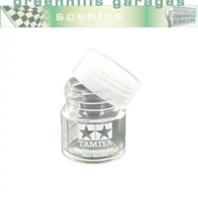 Greenhills Tamiya 10ml Empty Mini Paint Mixing Jar (Round) 81044 - C532