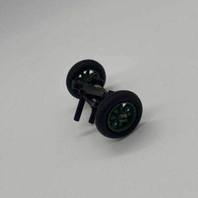 Greenhills Airfix MRRC Cooper F1 5150 Front Axle + Steering + Wheels + Tyres - Used - P10778