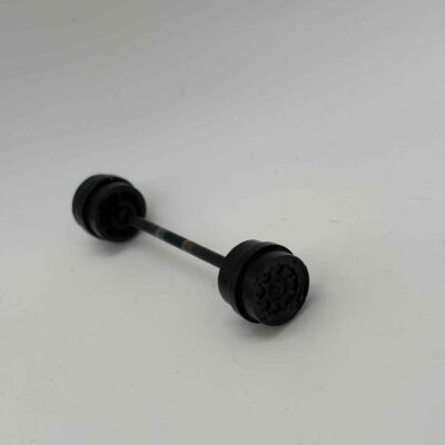 Greenhills Scalextric McLaren MP4-16 Front Axle & Wheels - Used - P3186