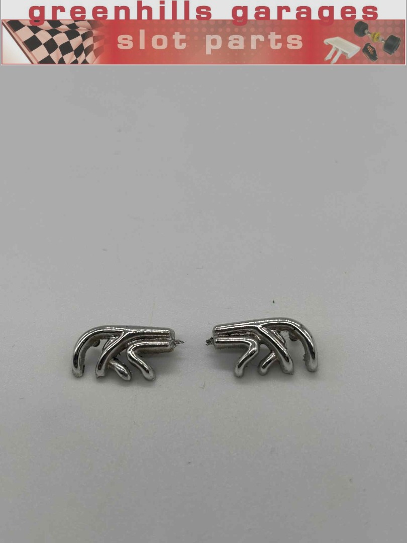Greenhills Scalextric JPS Lotus Type 2 F1 C50 Exhaust Manifold Pair - Used - P10789