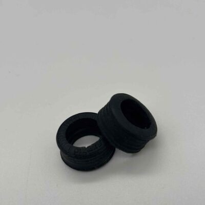 Greenhills Scalextric Mini 1275GT Grooved Front Tyre Pair - Used - P10790