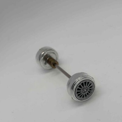 Greenhills Carrera Evolution Audi R8R Front Axle & Wheels - Used - P10788