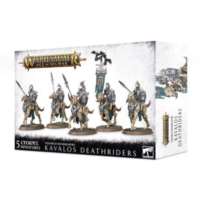 Greenhills Warhammer Age Of Sigmar Ossiarch Bonereapers: Kavalos Deathriders 94-27 - GW70