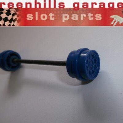 Greenhills Scalextric Team Avon Gerhards No.22 Front Axle & Wheels C698 - Used - P4736