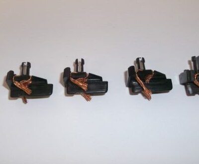 Greenhills Slot Spares Standard / Long Stem Guide Blades for Scalextric 100% Copper Braids x 4 - New - G370