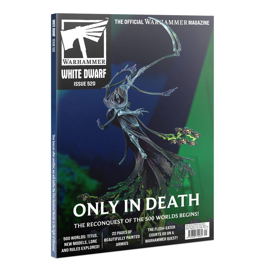 Greenhills Warhammer White Dwarf Issue 520 Magazine January 2026 - WD520
