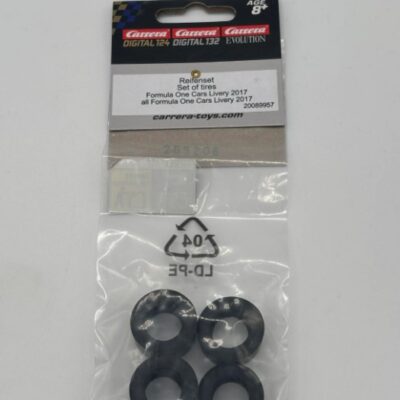 Greenhills Carrera Evolution F1 Livery Cars Tyres x 4 20089957 - NEW - P11124