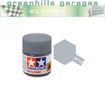 Greenhills Tamiya 10ml Bottle of Acrylic Paint - Sky Grey XF-19 - C561