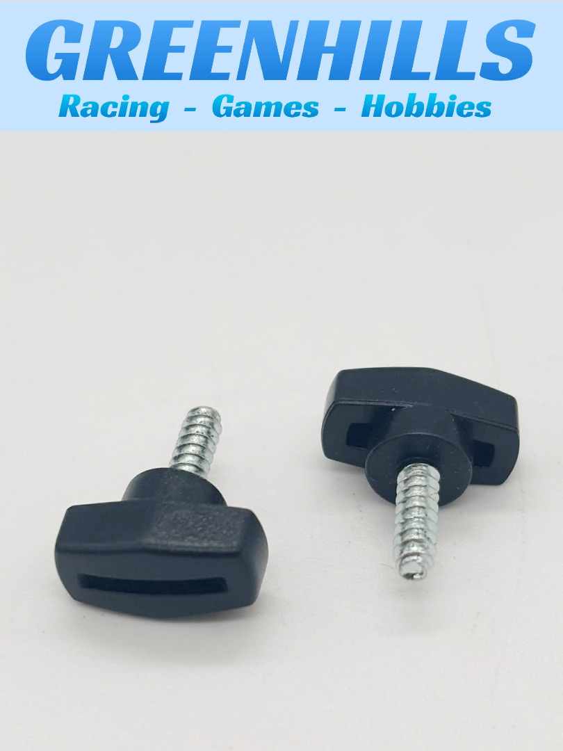 Greenhills Scalextric Crystal Box car Locking Screw Pair - Used - P7585