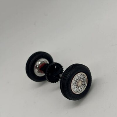 Greenhills Airfix Shark Nose Ferrari Rear Axle + Tyres + Gear Wheel - Used - P11112