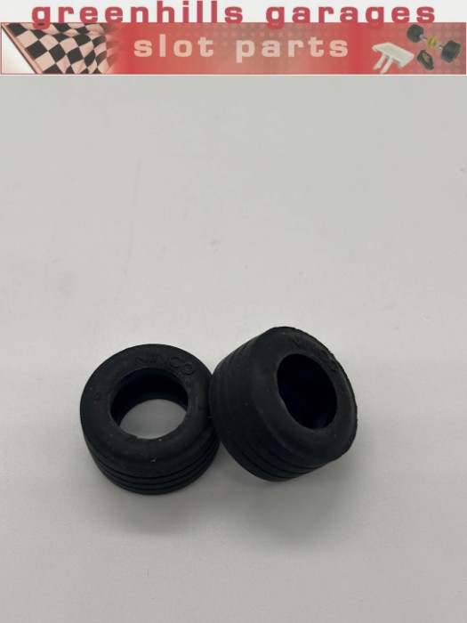 Greenhills Ninco Ferrari 310B Grooved Front Tyre Pair - Used - P11106