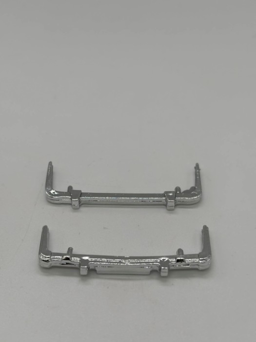 Greenhills Front & Rear Chrome Bumpers for Scalextric Ford Capri - New - G4857