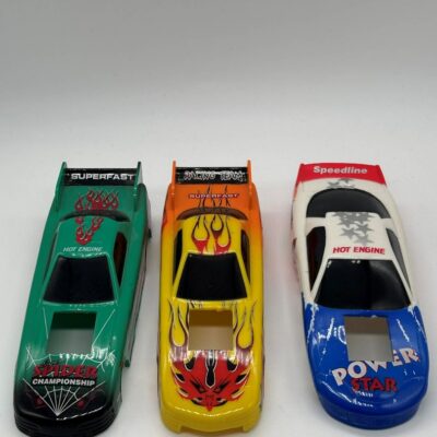 Greenhills 1.32 Scale Set of 3 NASCAR Body Shells - Used - S3420