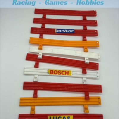 Greenhills Scalextric Classic Fencing Pieces x 10 - Used - ACC4005