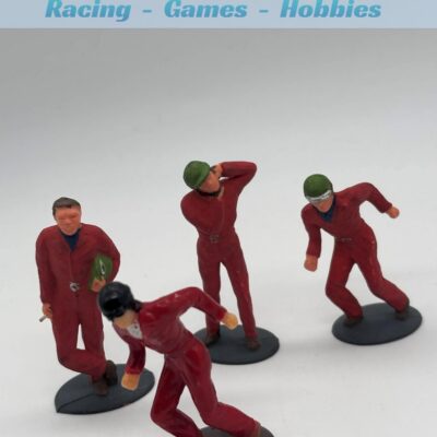 Greenhills Scalextric Vintage Set of 4 Racing Drivers - Used - ACC4006