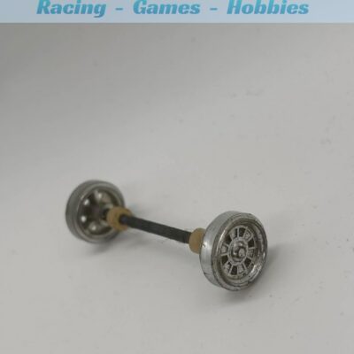 Greenhills Scalextric Offenhauser C80 Front Axle & Wheels with Spacers - Used - P11147