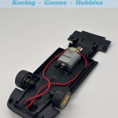 Greenhills Fly Porsche 911 GT1 88 Chassis + Front Axle + Engine + Guide - P11157