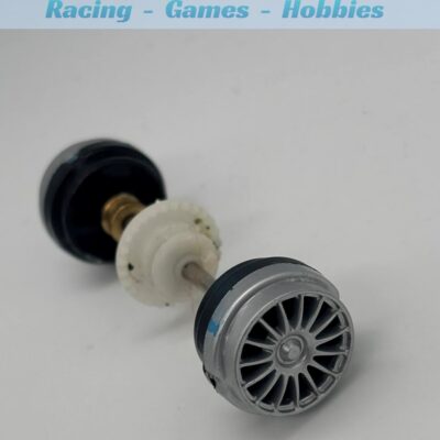 Greenhills Carrera Evolution Audi A4 DTM Rear Axle & Wheels 27358 - P10822