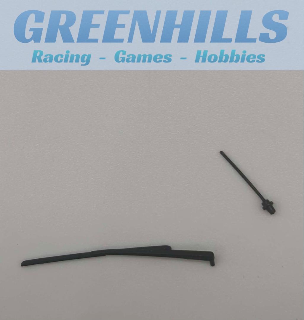 Greenhills Scalextric Replacement Wiper Blade 27mm & Aerial 11mm - P11211