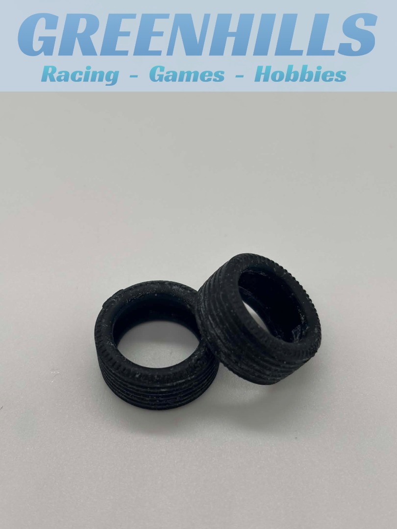 Greenhills Scalextric Lamborghini Diablo Front Tyre Pair - P11224