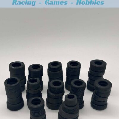 Greenhills Scalextric Pack of 50 Mixed Tyres - P11174