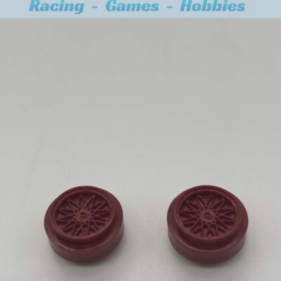 Greenhills Scalextric Ford Sierra Cosworth Syntron X C408 Wheel Pair - P11164