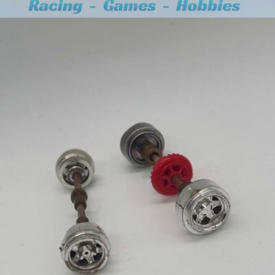 Greenhills Scalextric Electra Javelin Ferrari P4 Lamborghini Miura Front & Rear Axle - P11167