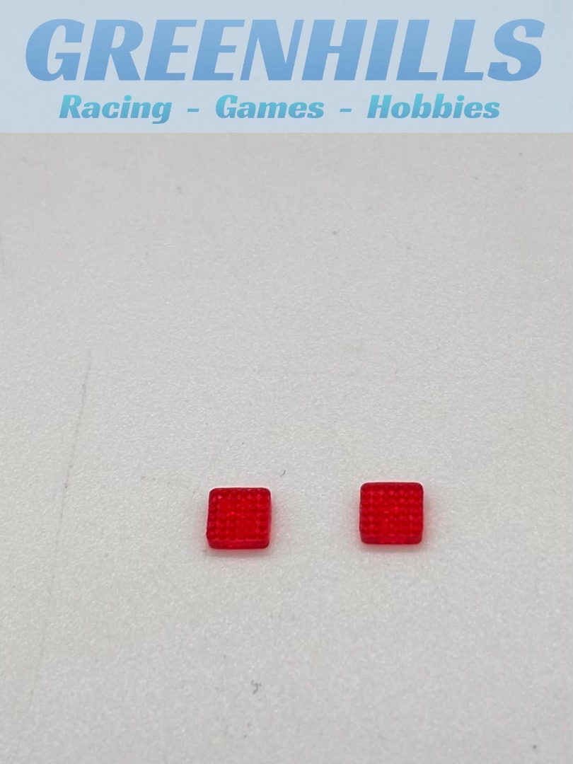 Greenhills Scalextric F1 Car Rear Light Reflector Pair - NEW - P11130