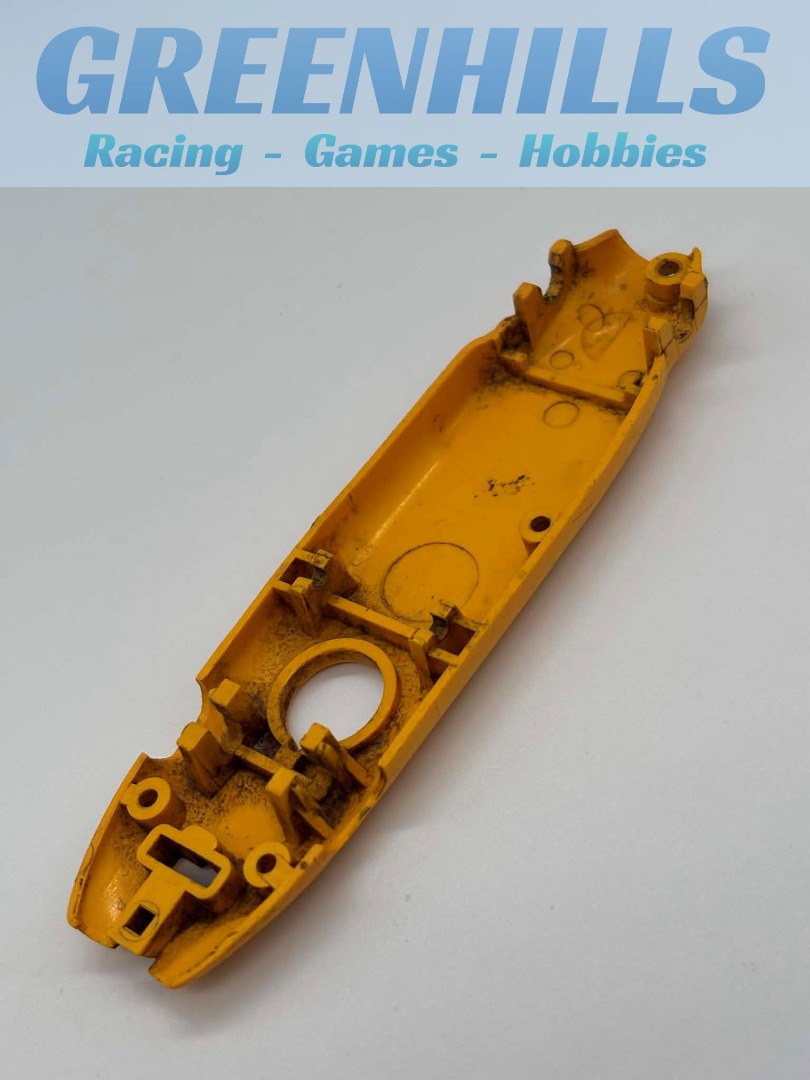 Greenhills Scalextric Cooper T53 C58 Yellow Chassis Plate - P11231