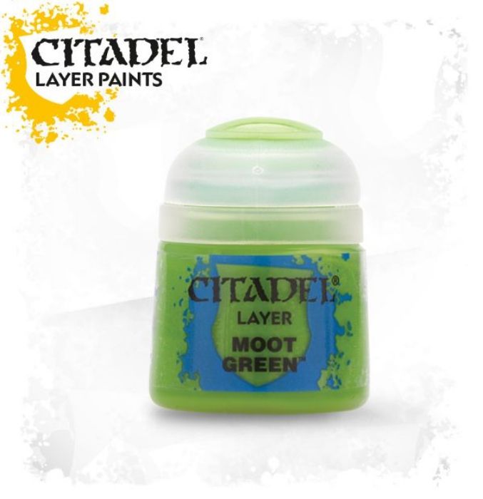 Greenhills Citadel Layer Paint Moot Green 12ml Pot 22-24 - GWP66