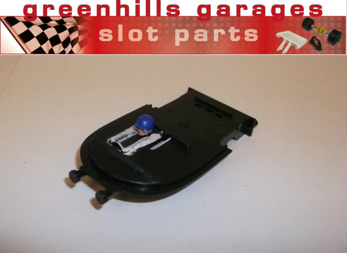 Greenhills Scalextric Mirage Ford C15 Black Cabin Interior missing exhaust - Used - P11244