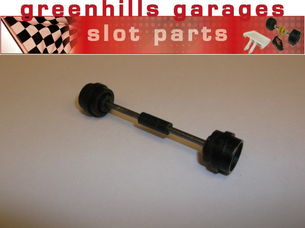 Greenhills Scalextric Renault Elf RS01 No.15 C134 Vintage Rear Axle & Wheels Used - P10831