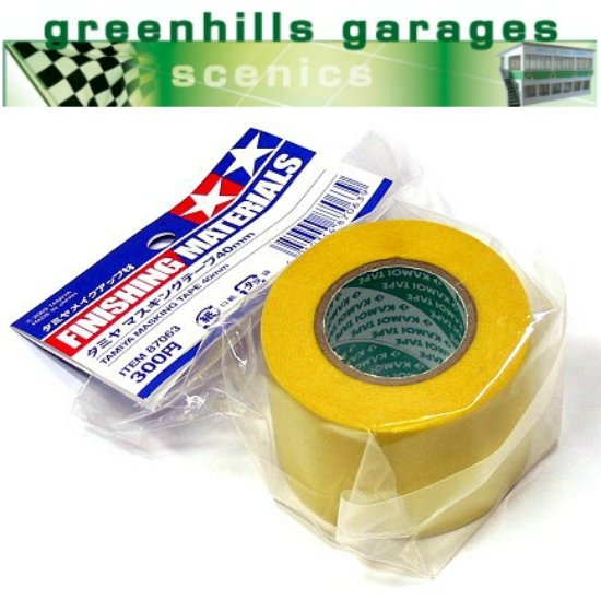 Greenhills Tamiya Masking Tape 40mm Item 87063 - NEW