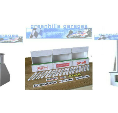 Greenhills Slot Car Buildings Classic Starter Pack Kit 1:32 Scale - Brand New - MACC281