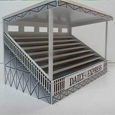 Greenhills Slot Car Building Kit Silverstone Woodcote Grandstand 1:43 Scale - Brand New - MACC402
