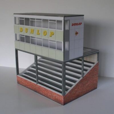 Greenhills Slot Car Building Silverstone Control Tower Kit 1:32 Scale - Brand New - MACC341