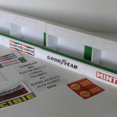 Greenhills Slot Car Building Standard Pit Boxes Kit 1:24 Scale - Brand New - MACC629