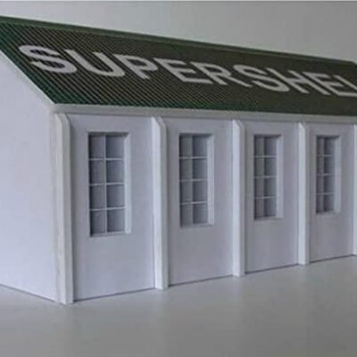 Greenhills Slot Car Building Goodwood Shell Building Kit 1:43 Scale - Brand New - MACC314