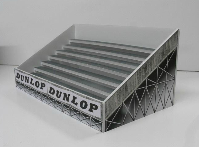 Greenhills Slot Car UK Bleachers Building Kit 1:43 Scale - Brand New - MACC700