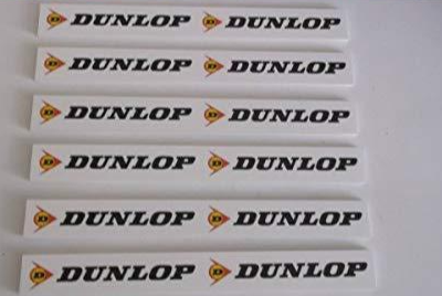 Greenhills Slot Car Pit Wall's Dunlop x 6 1:32 scale - Brand New - MACC220