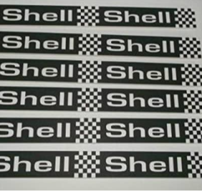 Greenhills Slot Car Pit Wall Black - Shell x 6 1:32 scale - Brand New - MACC219