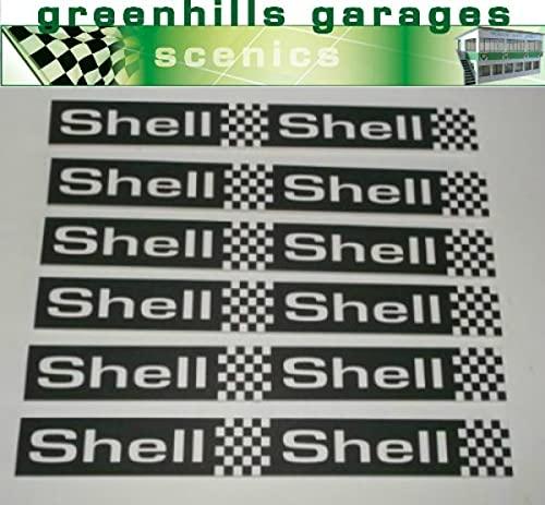 Greenhills Slot Car Pit Wall Black - Shell x 6 1:32 scale - Brand New - MACC219 - Image 2