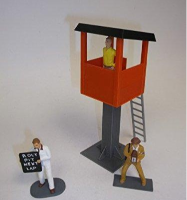 Greenhills Slot Car Building Red Marshall's Tower 1:43 scale - Brand New - MACC454