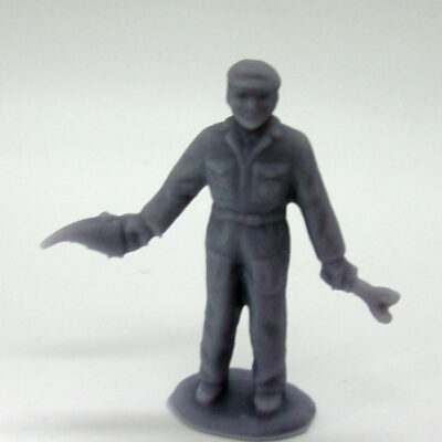 Greenhills Vintage Mechanic with Oil Can - Unpainted - 1:43 Scale - NEW - GP25
