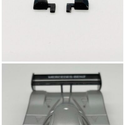 Greenhills Repro Black Wing Mirror Pair for Scalextric Sauber Mercedes - NEW - GP13